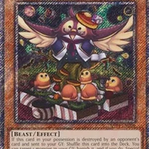 Yu-Gi-Oh! RA04 Madolche Hootcake (V.1 - Platinum Secret Rare)