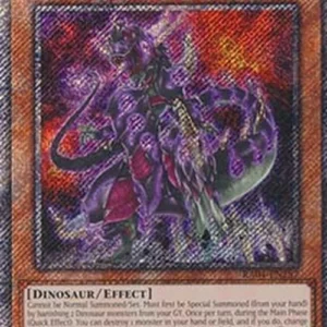 Yu-Gi-Oh! RA04 Ultimate Conductor Tyranno (V.1 - Platinum Secret Rare)