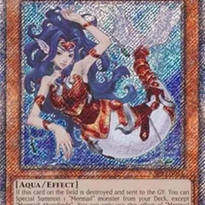 Yu-Gi-Oh! RA04 Mermail Abysslinde (V.4 - Platinum Secret Rare)