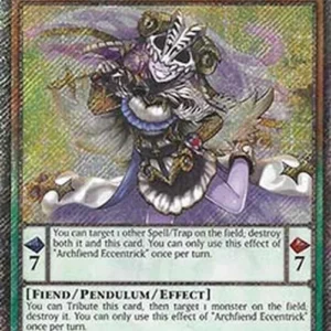 Yu-Gi-Oh! RA04 Archfiend Eccentrick (V.4 - Platinum Secret Rare)