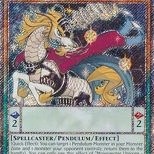 Yu-Gi-Oh! RA04 Majespecter Unicorn - Kirin (V.1 - Platinum Secret Rare)