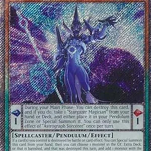 Yu-Gi-Oh! RA04 Astrograph Sorcerer (V.1 - Platinum Secret Rare)