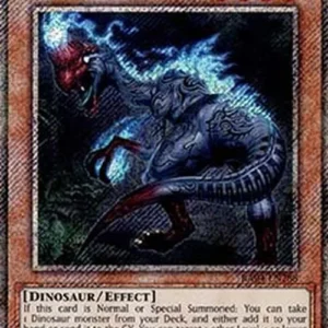 Yu-Gi-Oh! RA04 Souleating Oviraptor (V.1 - Platinum Secret Rare)