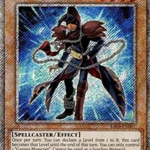 Yu-Gi-Oh! RA04 Gagaga Magician (V.4 - Platinum Secret Rare)