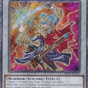 Yu-Gi-Oh! RA04 XX-Saber Hyunlei (V.1 - Platinum Secret Rare)