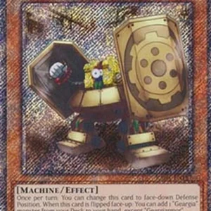 Yu-Gi-Oh! RA04 Geargiarmor (V.1 - Platinum Secret Rare)