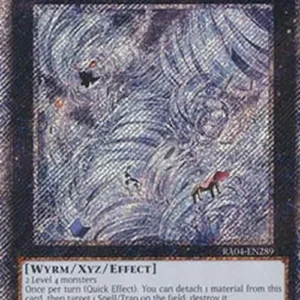 Yu-Gi-Oh! RA04 Tornado Dragon (V.1 - Platinum Secret Rare)