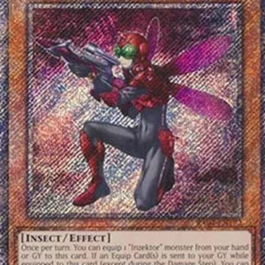 Yu-Gi-Oh! RA04 Inzektor Dragonfly (V.1 - Platinum Secret Rare)