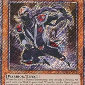 Yu-Gi-Oh! RA04 Ninja Grandmaster Hanzo (V.1 - Platinum Secret Rare)
