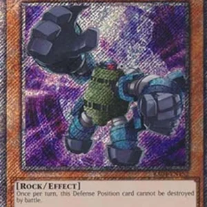 Yu-Gi-Oh! RA04 Gogogo Golem (V.1 - Platinum Secret Rare)