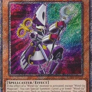 Yu-Gi-Oh! RA04 Wind-Up Magician (V.1 - Platinum Secret Rare)