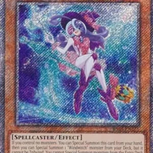 Yu-Gi-Oh! RA04 Windwitch - Ice Bell (V.1 - Platinum Secret Rare)