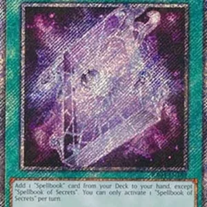 Yu-Gi-Oh! RA04 Spellbook of Secrets (V.1 - Platinum Secret Rare)