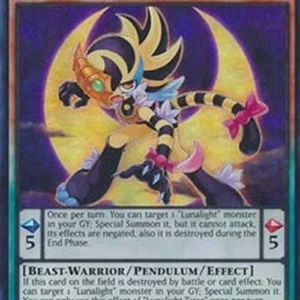 Yu-Gi-Oh! RA04 Lunalight Tiger (V.1 - Super Rare)