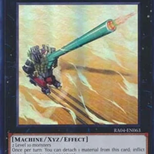 Yu-Gi-Oh! RA04 Superdreadnought Rail Cannon Gustav Max (V.1 - Super Rare)
