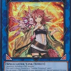 Yu-Gi-Oh! RA04 Hiita the Fire Charmer, Ablaze (V.1 - Super Rare)