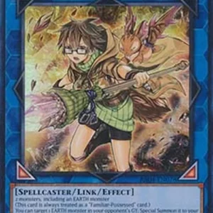 Yu-Gi-Oh! RA04 Aussa the Earth Charmer, Immovable (V.1 - Super Rare)