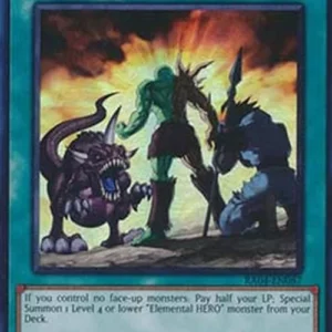 Yu-Gi-Oh! RA04 A Hero Lives (V.1 - Super Rare)