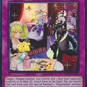 Yu-Gi-Oh! RA04 Dragonmaid Tidying (V.1 - Super Rare)