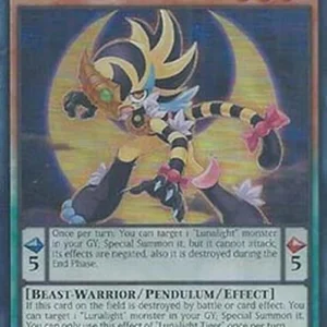 Yu-Gi-Oh! RA04 Lunalight Tiger (V.2 - Ultra Rare)
