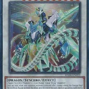 Yu-Gi-Oh! RA04 Crystal Clear Wing Synchro Dragon (V.2 - Ultra Rare)