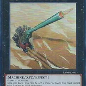 Yu-Gi-Oh! RA04 Superdreadnought Rail Cannon Gustav Max (V.2 - Ultra Rare)