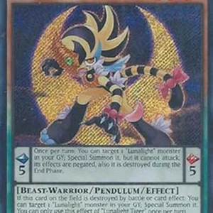 Yu-Gi-Oh! RA04 Lunalight Tiger (V.3 - Secret Rare)