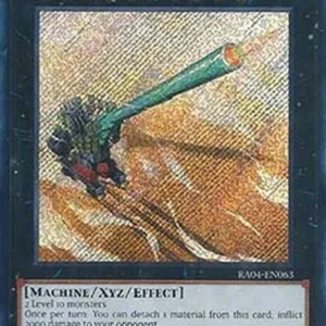 Yu-Gi-Oh! RA04 Superdreadnought Rail Cannon Gustav Max (V.3 - Secret Rare)