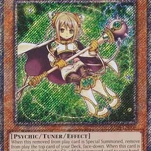 Yu-Gi-Oh! RA04 Esper Girl (V.4 - Platinum Secret Rare)