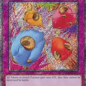 Yu-Gi-Oh! RA04 Token Stampede (V.1 - Platinum Secret Rare)