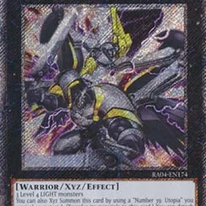 Yu-Gi-Oh! RA04 Number C39: Utopia Ray (V.1 - Platinum Secret Rare)
