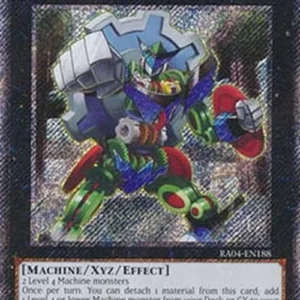 Yu-Gi-Oh! RA04 Gear Gigant X (V.1 - Platinum Secret Rare)