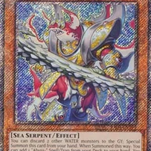 Yu-Gi-Oh! RA04 Mermail Abyssmegalo (V.1 - Platinum Secret Rare)