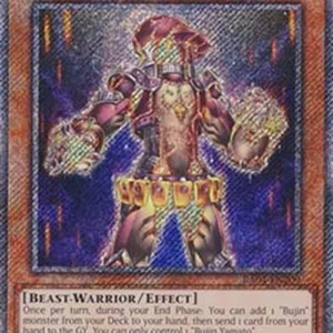 Yu-Gi-Oh! RA04 Bujin Yamato (V.1 - Platinum Secret Rare)