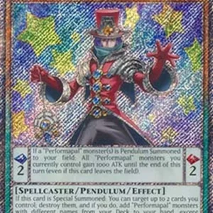 Yu-Gi-Oh! RA04 Performapal Pendulum Sorcerer (V.1 - Platinum Secret Rare)