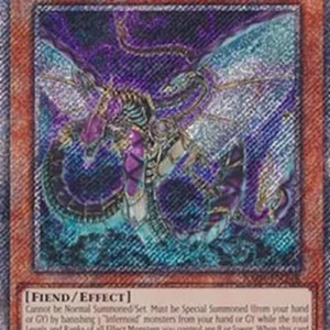 Yu-Gi-Oh! RA04 Infernoid Devyaty (V.1 - Platinum Secret Rare)
