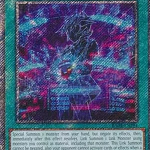 Yu-Gi-Oh! RA04 Link into the VRAINS! (V.1 - Platinum Secret Rare)