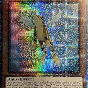 Yu-Gi-Oh! RA03 Treeborn Frog (V.2 - Quarter Century Secret Rare)