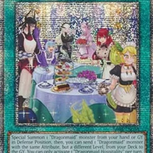 Yu-Gi-Oh! RA03 Dragonmaid Hospitality (V.6 - Quarter Century Secret Rare)