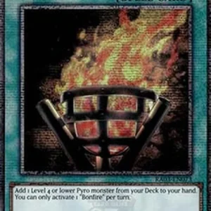 Yu-Gi-Oh! RA03 Bonfire (V.5 - Quarter Century Secret Rare)
