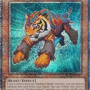 Yu-Gi-Oh! RA03 Test Tiger (V.2 - Quarter Century Secret Rare)
