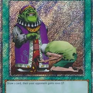 Yu-Gi-Oh! RA03 Upstart Goblin (V.1 - Platinum Secret Rare)