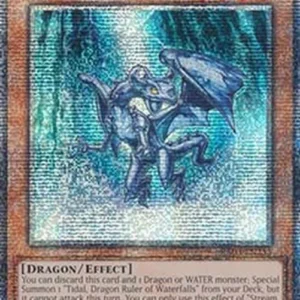 Yu-Gi-Oh! RA03 Stream, Dragon Ruler of Droplets (V.2 - Quarter Century Secr