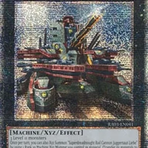 Yu-Gi-Oh! RA03 Superdreadnought Rail Cannon Juggernaut Liebe (V.6 - Quarter