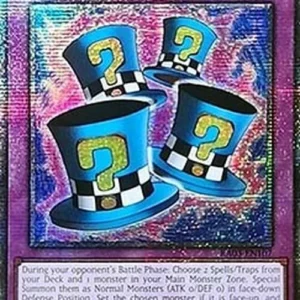 Yu-Gi-Oh! RA03 Magical Hats (V.2 - Quarter Century Secret Rare)