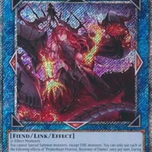 Yu-Gi-Oh! RA03 Promethean Princess, Bestower of Flames (V.4 - Platinum Secr