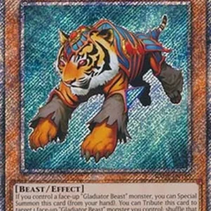 Yu-Gi-Oh! RA03 Test Tiger (V.1 - Platinum Secret Rare)