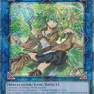 Yu-Gi-Oh! RA03 Wynn the Wind Charmer, Verdant (V.5 - Quarter Century Secret