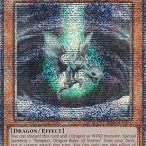 Yu-Gi-Oh! RA03 Lightning, Dragon Ruler of Drafts (V.2 - Quarter Century Sec