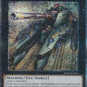 Yu-Gi-Oh! RA03 Superdreadnought Rail Cannon Juggernaut Liebe (V.5 - Quarter